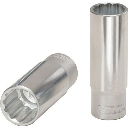 KS Tools 1/2" 12-kant-Stecknuss, lang, 7/8''