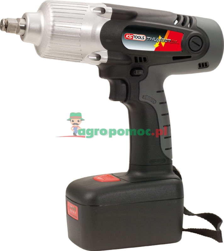KS Tools 1/2'' Akku-Schlag-Schrauber mit Drehmomentvorwahl, 539Nm, 1 800U/min. 18V