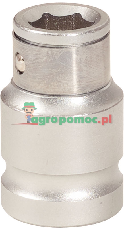 KS Tools 1/2" Bit-Adapter-Stecknuss mit Spannring, pro bity 1/4"