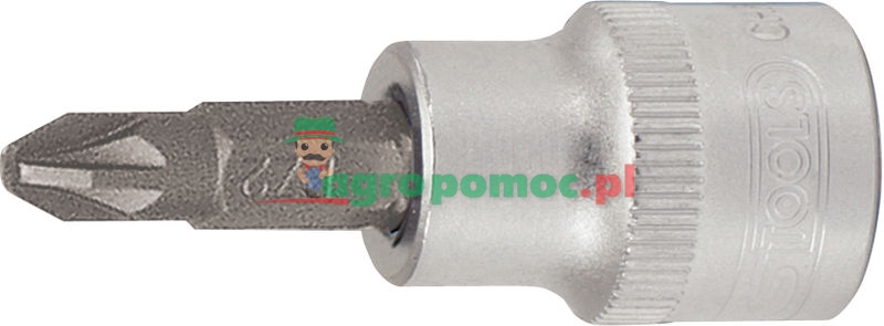 KS Tools 1/2" Bit-Stecknuss für Kreuzschlitz-Schrauben PZ, PZ1