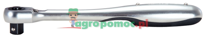 KS Tools 1/4" +1/2" CHROMEplus® METAL-TEN-Umschaltknarren-Satz, 2-tlg.