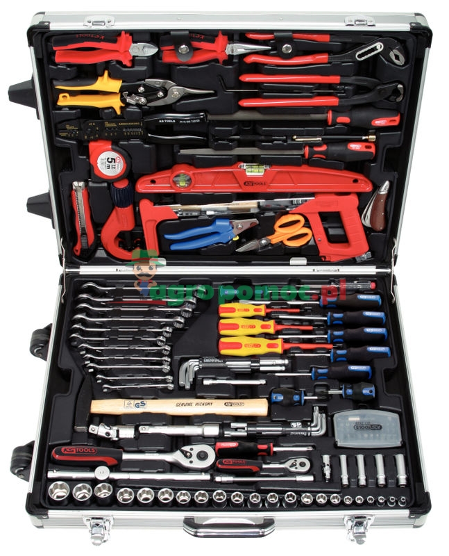 KS Tools 1/4" +1/2" SUPERLOCK Universal-Werkzeug-Satz, 135-tlg.