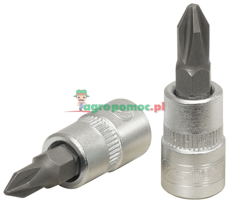 KS Tools 1/4" Bit-Stecknuss für Kreuzschlitz-Schrauben PH, PH1