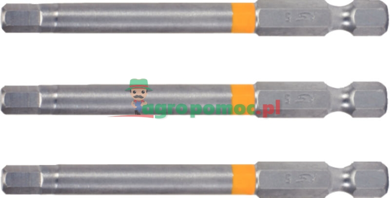 KS Tools 1/4" CHROMEplus® Bit für Innensechskant-Schrauben, 75mm, 4mm