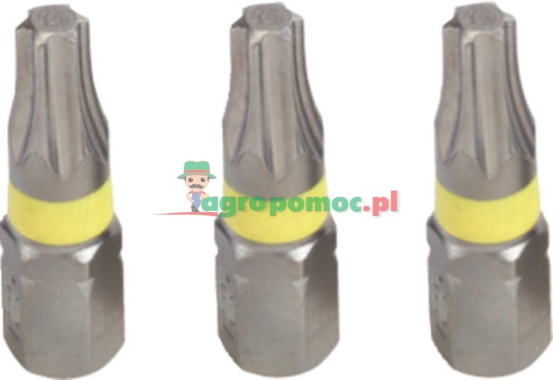 KS Tools 1/4" CHROMEplus® Bit für TX-Schrauben, 25mm, T10, 3er Pack