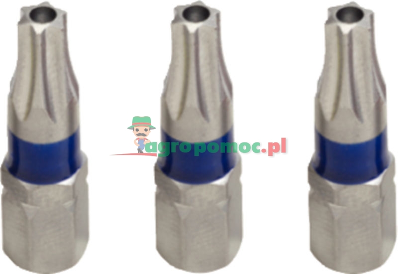 KS Tools 1/4" CHROMEplus® Bit für TX-Schrauben mit Stirnlochbohrung, 25mm, TB10