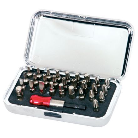 KS Tools 1/4" CHROMEplus® Bit-Satz, 30 tg.