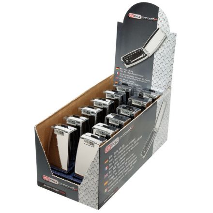 KS Tools 1/4" Bit-Satz-Display CHROMEplus®, 12 tg.
