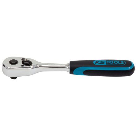 KS Tools 1/4" CHROMEplus® Umschaltknarre, 45 Zahn