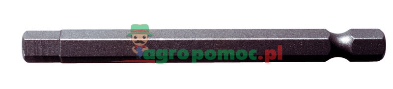 KS Tools 1/4" CLASSIC Bit für Innensechskant-Schrauben, 75mm, 4mm