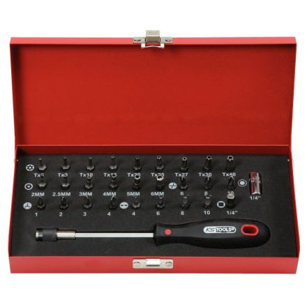 KS Tools 1/4" Bit-Satz CLASSIC, 29 tg.