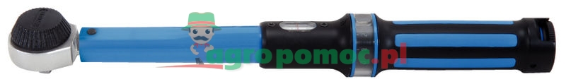 KS Tools 1/4" ERGOTORQUE®precision Drehmomentschlüssel mit Drehknopf-Umsteck-Ratschenkopf, 1-25