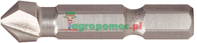 KS Tools 1/4" HSS Co Kegel- und Entgratsenker-Bit 90°, 6,3 mm