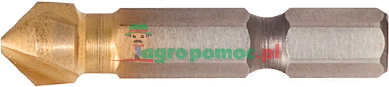 KS Tools 1/4" HSS TiN Kegel- und Entgratsenker-Bit 90°, 6,3 mm