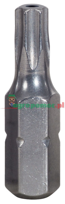 KS Tools 1/4" INOXplus® Bit für TX-Schrauben mit Stirnlochbohrung, 25mm, TB10