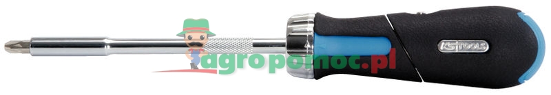 KS Tools 1/4" Revolver-Ratschen-Bit-Schraubendreher, 7 tg.
