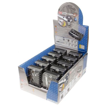 KS Tools 1/4" Bit-Satz-Display, 10 tg.