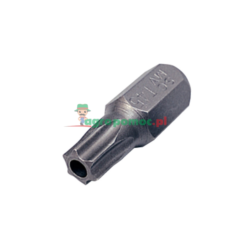 KS Tools 10mm CLASSIC Bit für TX-Schrauben mit Stirnlochbohrung, L=30mm, TB45