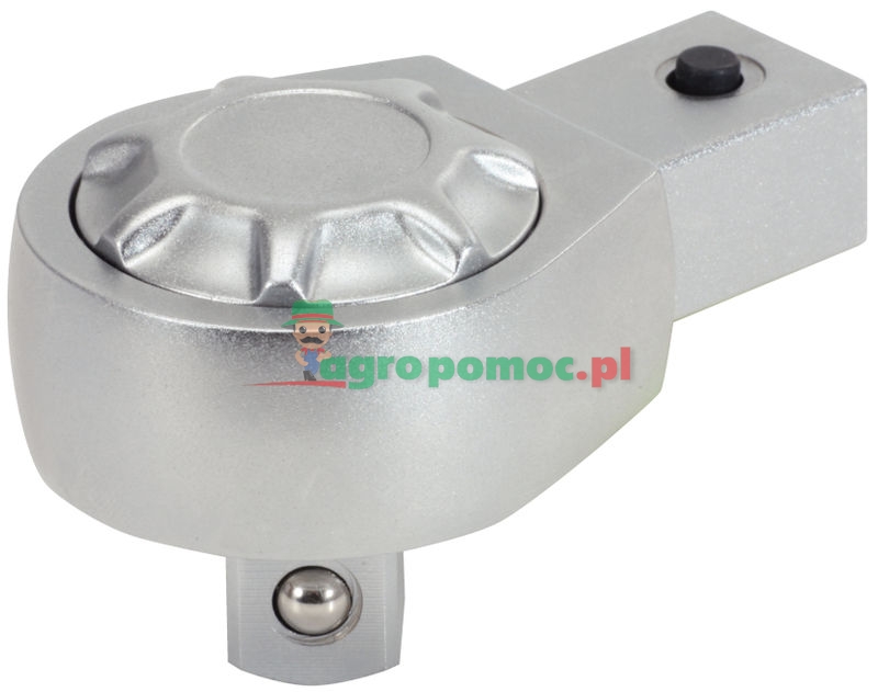 KS Tools 14x18mm Einsteck-Umschaltknarre mit feinverzahntem Umschalt-Ratschenkopf, 1/2"