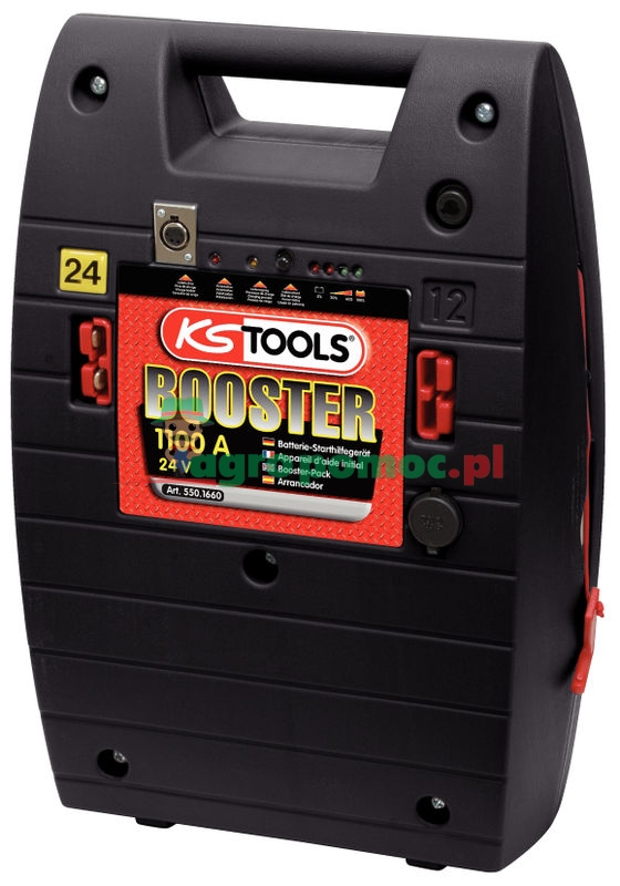 KS Tools 24 V Baterie-Booster-mobily Starthilfegerät 1100 A