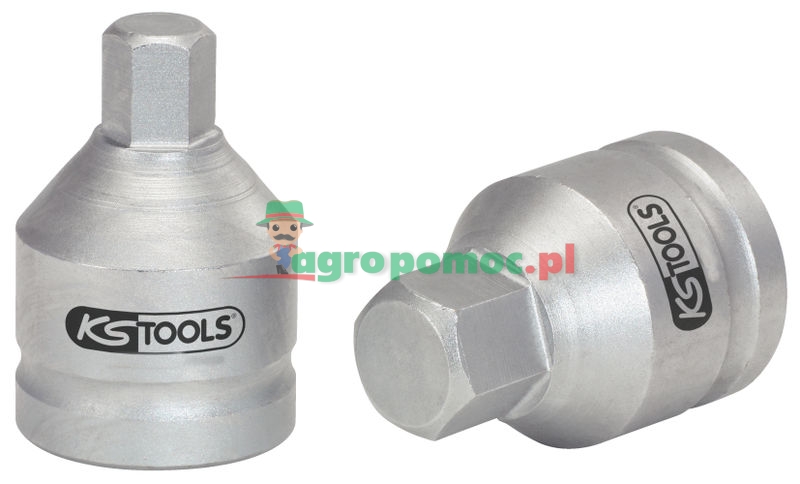 KS Tools 3/4" Kraft-Bit-Stecknuss für Innensechskantschrauben, kurz, 22mm