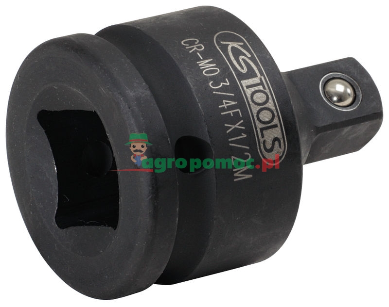 KS Tools 3/4" Kraft-Stecknuss-Adapter, 3/4 "F x 1/2 "M