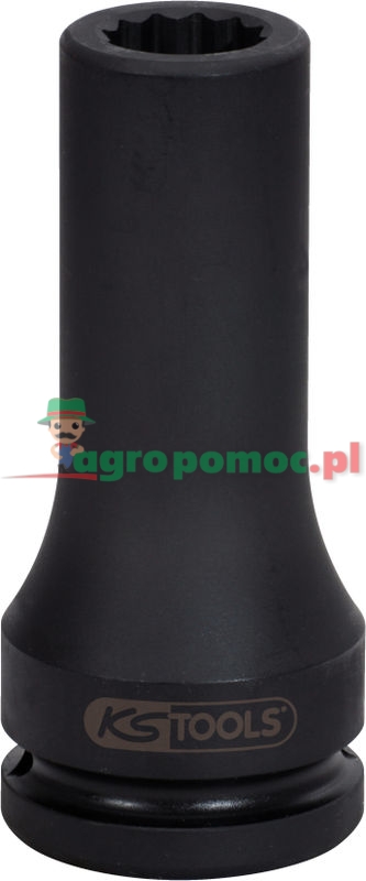 KS Tools 3/4" Kraft-Stecknuss für Vielzahn(XZN®)-Schrauben, lang, 19mm