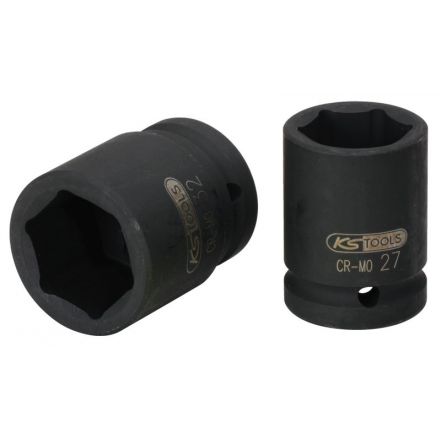 KS Tools 3/4" Sechskant-Kraft-Stecknuss, lang, 28 mm