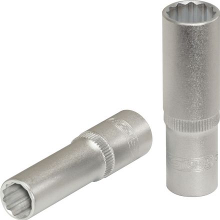 KS Tools 3/8" 12-kant-Stecknuss, lang, 7/8"