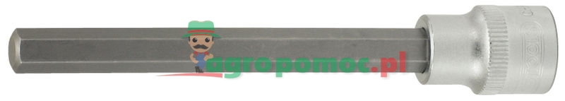KS Tools 3/8" Bit-Stecknuss für Innensechskant-Schrauben, lang, 12mm