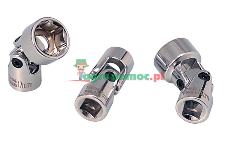 KS Tools 3/8" CHROMEplus® Sechskant-Stecknuss mit Gelenk, 11 mm