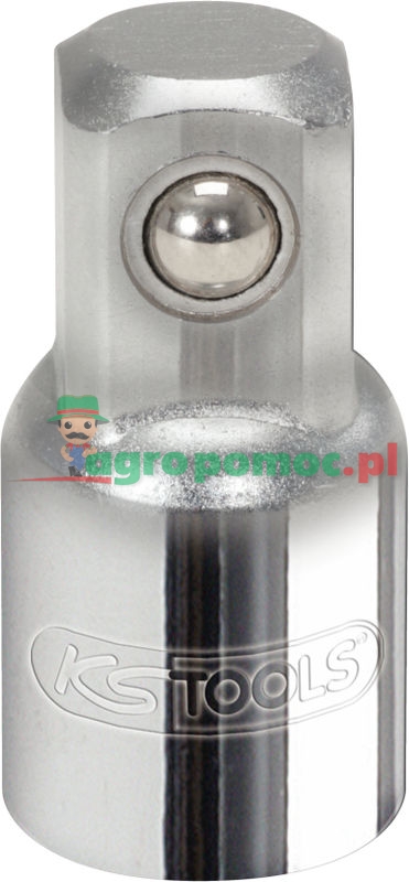 KS Tools 3/8" CHROMEplus® Vergrößerungsadapter, 3/8 "F x 1/2 "M