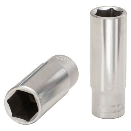 KS Tools 3/8" CLASSIC Sechskant-Stecknuss, lang, 3/4''