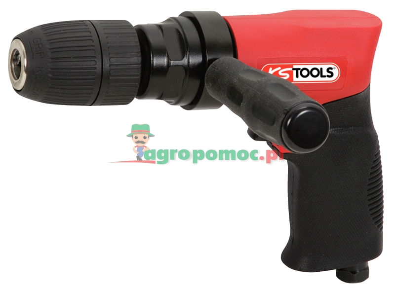 KS Tools 3/8" Druckluft-Bohrmaschine, 450U/min, max.6,3bar, 1/4''NPT