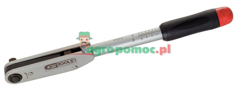 KS Tools 3/8" Kurzweg-Drehmomentschlüssel mit Durchsteckvierkant, 2,5-11Nm