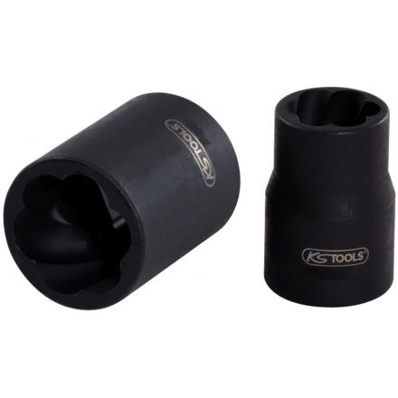 KS Tools 3/8" spirálový profil-Stecknuss, 14 mm