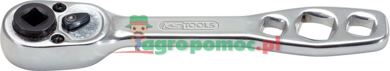 KS Tools 4v1 Kälte-Klima-Ratsche, umschaltbar, 157mm
