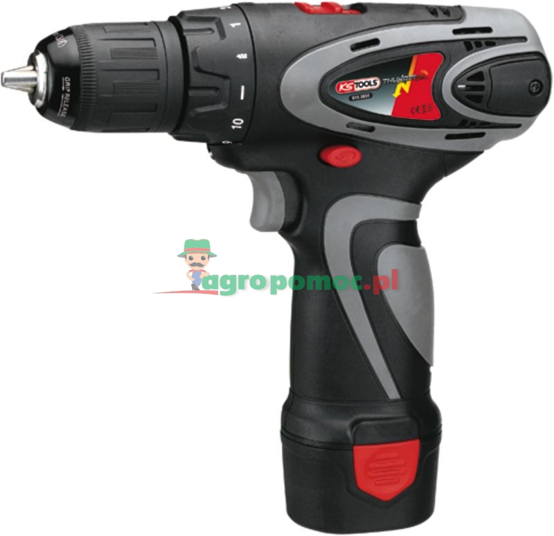 KS Tools Akku-Bohr-Schrauber, 121Nm, 1 870U/min. 10,8V