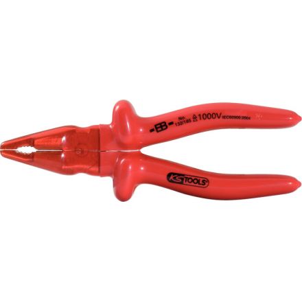 KS Tools CLASSIC 1000V Kombizange, 185 mm