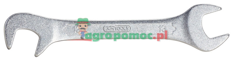 KS Tools CLASSIC Doppel-Maulschlüssel, 15° und 75° abgewinkelt, 5mm