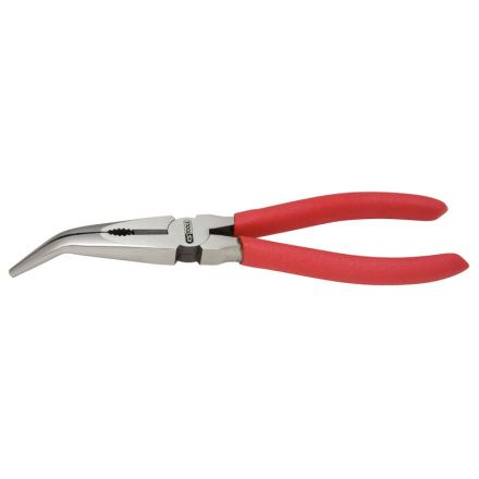 KS Tools CLASSIC Flachrundzange, gebogen, 165mm