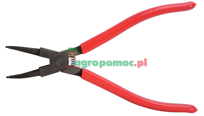 KS Tools CLASSIC Radlager-Seegeringzange, abgewinkelt, 240mm