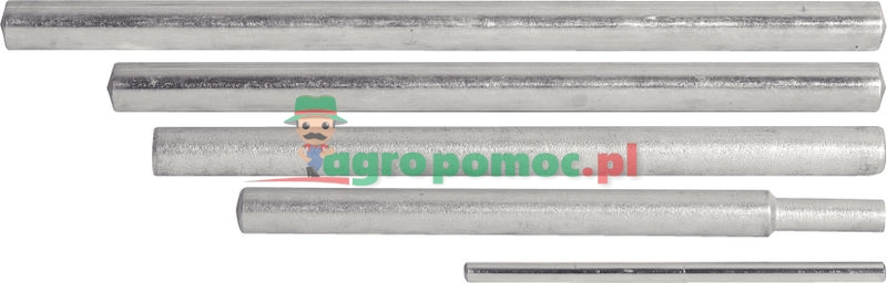 KS Tools Drehstifte für Rohrsteckschlüssel, 6x7-21x23mm