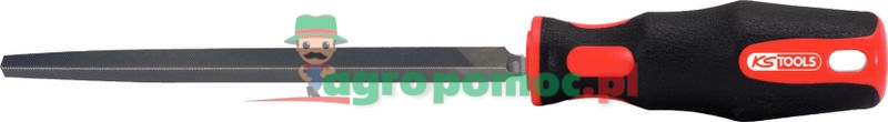 KS Tools Dreikant-Feile, DIN 7261, forma C, 150mm, Hieb2