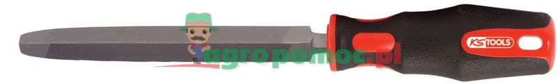 KS Tools Dreikant-Kettenfeile, abgerundet, 260mm, Hieb2