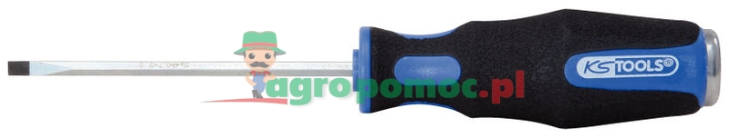 KS Tools ERGOTORQUE®max Schlagkappen-Schraubendreher für Schlitzschrauben, 4,5mm