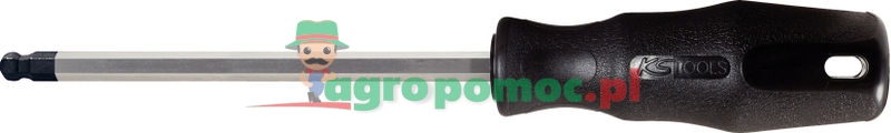 KS Tools ERGOTORQUE® Schraubendreher für Innensechskantschrauben mit Kugelkopf, 5mm