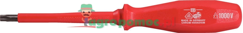 KS Tools ERGOTORQUE® VDE Schraubendreher für Innen-TX-Schrauben, T27