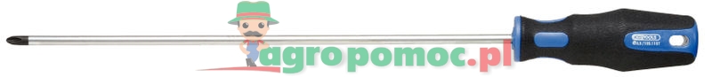 KS Tools ERGOTORQUEplus® Schraubendreher für Kreuzschlitzschrauben PH, lange Form, PH2, L=405mm