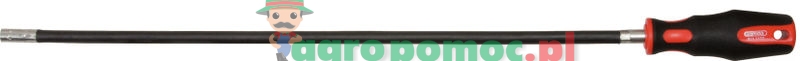 KS Tools ERGOTORQUEplus® Stecknuss-Schraubendreher, lange Form, 8mm
